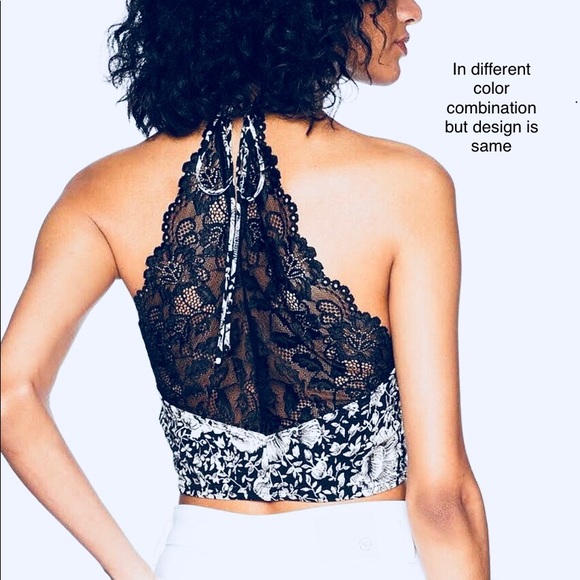 Free People intimately Century Lace Contrast Brami - Picture 3 of 3